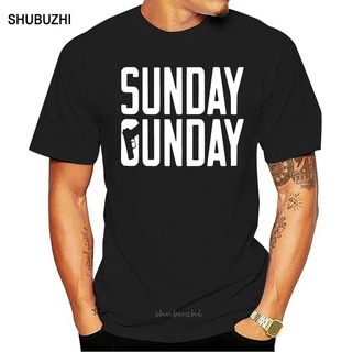 เสื้อยืด พิมพ์ลาย Sunday Gunday แฟชั่นฤดูร้อน สําหรับผู้ชาย