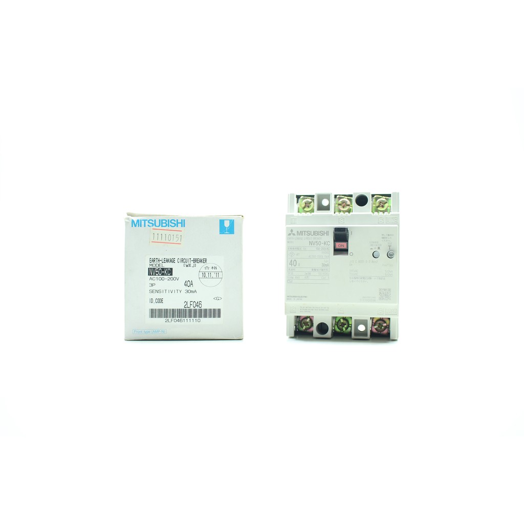 NV50-KC 3P 40A 30mA MITSUBISHI ELCB