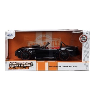 โมเดลรถเหล็ก 1/24 1965 Shelby Cobra 427 S/C  [JADA]