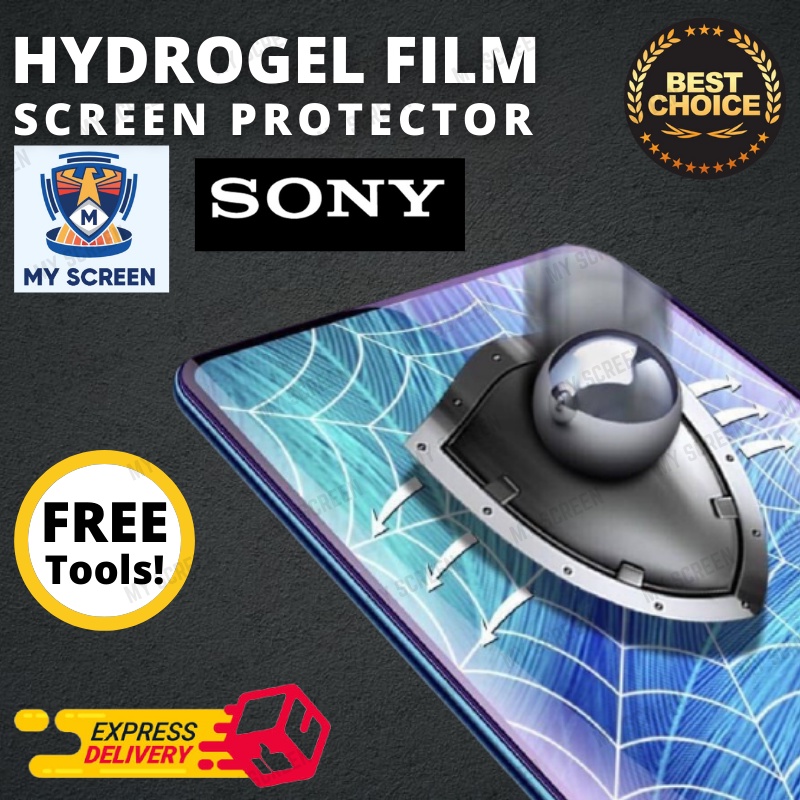 ฟิล์มกันรอยหน้าจอ Hydrogel Sony Xperia XA2 XA1 XA XZ4 XZ3 XZ2 XZ1 XZ My Screen