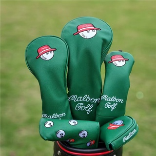 Malbon Golf club cover #Golf Wood Set Head Cover#Putter Cover#fairway Wood Cover#driver Cover#Iron Cover#99864