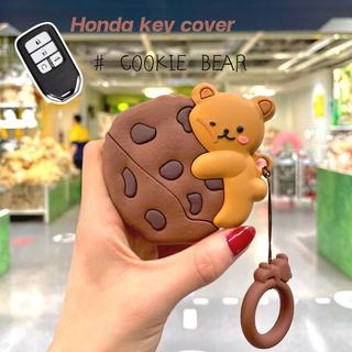 เคสกุญแจรถยนต์ ลายการ์ตูนน่ารัก สําหรับHonda