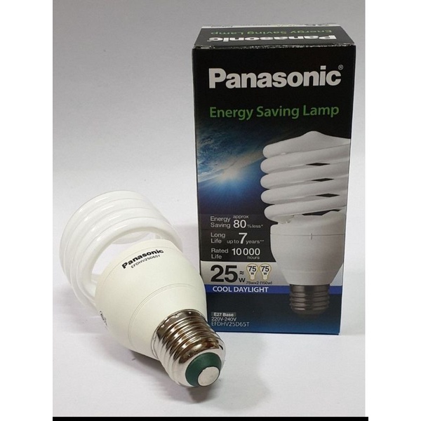 หลอดประหยัดไฟPanasoniceco25w 150บาท