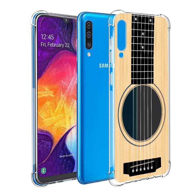 เคส สำหรับ Samsung Galaxy A50 Anti-Shock Protection TPU Case [GUITAR]