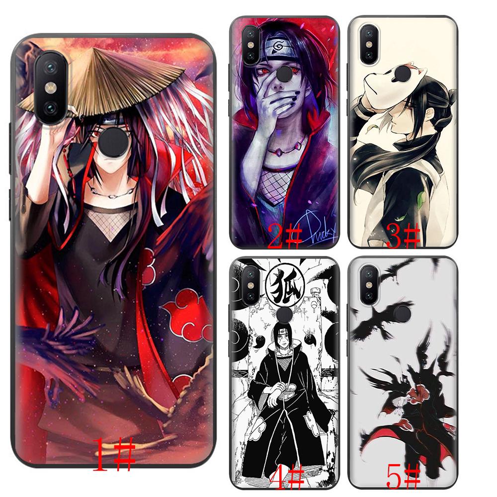 Naruto Itachi Uchiha Xiaomi Mi A1/5X A2/6X 6 8 9 9se MAX 3 F1 Lite soft case