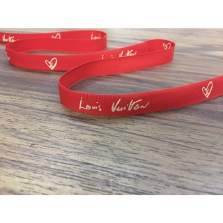 ริบบิ้น หลุยส์ วิตตอง Louis Vuitton ribbon แท้100% season Pre-Valentines LOVE 2021-22