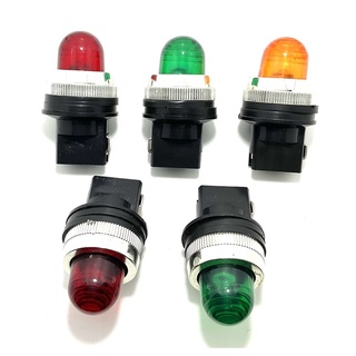 ไฟโชว์ คอ22มิล มีสีเหลือง,สีแดง,สีเขียว มีไฟ12V,24V,110V,220V