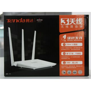 ตัวกระจายสัญญา WiFi access point เทนด้า Tenda F3 300 Mbps 3เสา