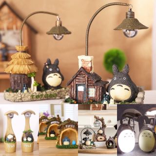 พร้อมส่งจาก🇹🇭 ตุ๊กตาโคมไฟตั้งโชว์​ totoro และพ้องเพื่อน​ ตั้งโชว์​ ประดับ​ ตกแต่งบ้าน