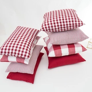 พร้อมส่ง ปลอกหมอนอิงโซฟา ลายสก๊อต ขนาด 45x45 30x50 ซม. สําหรับตกแต่งบ้าน โรงแรม