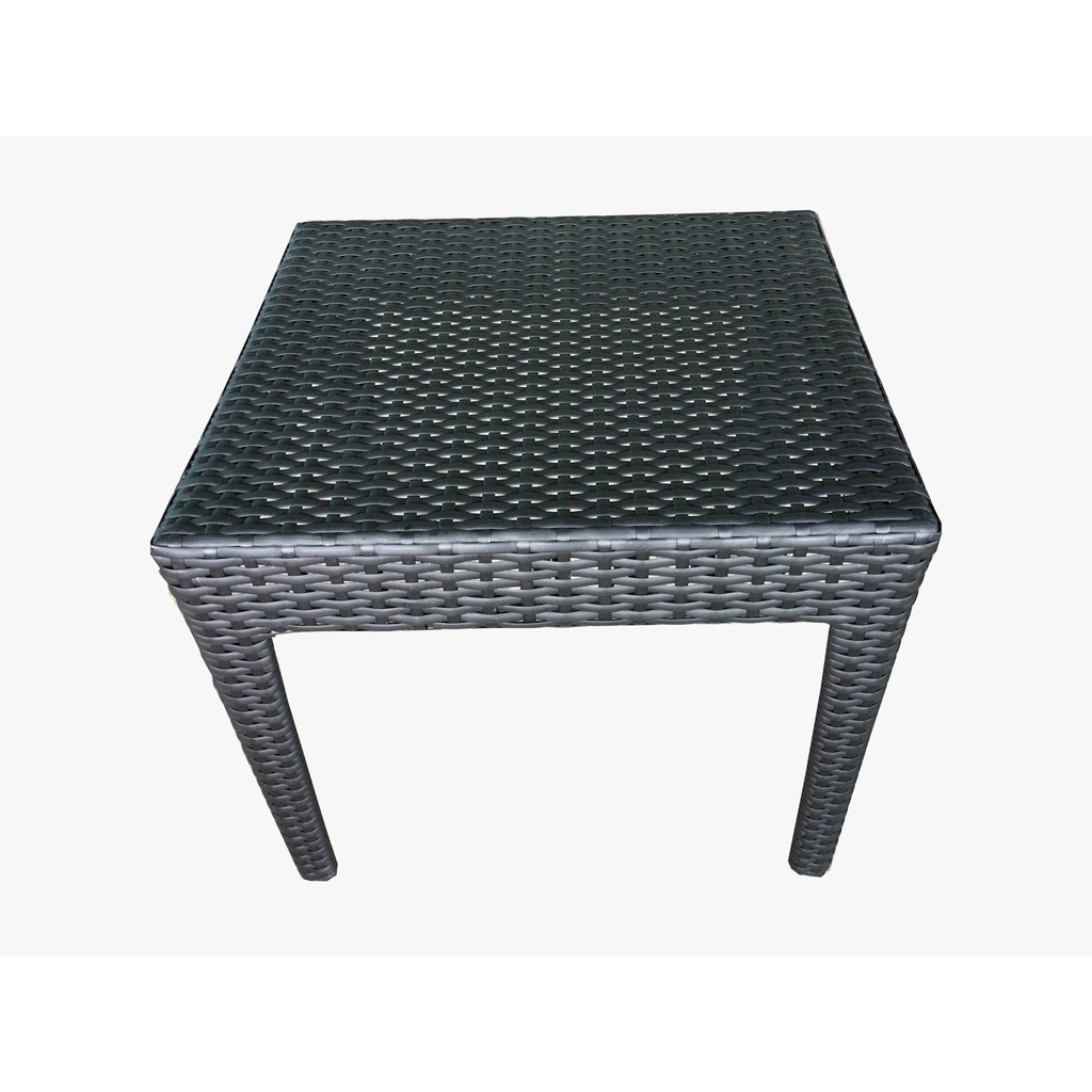 โต๊ะกลาง โต๊ะข้างเตียง หวายเทียม ขนาด 45x40x45 cm