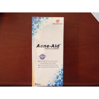 Acne aid สีฟ้า