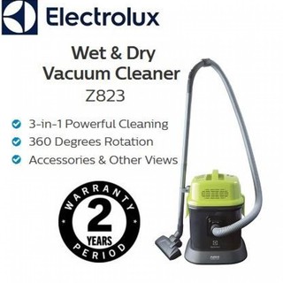 เครื่องดูดฝุ่น ดูดน้ำ เปาลม ได้ ซื้อ1ได้ถึง3 ELECTROLUX Z823 20 ลิตร กำลังมอเตอร์ 1,400 วัตต์ ประกันศูนย์