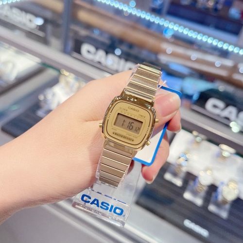 แท้ Cmg Casio รุ่น LA670 LA690 วิทเทจ series LA-670 LA670W LA670-9D ประกันศูนย์ไทย 1 ปี(LA670WEGB-1B)