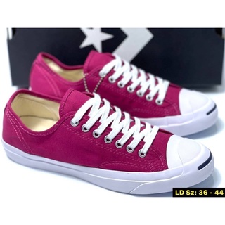 🛒🌟Converse jack percell สีแดงเลือดหมู🌟พร้อมกล่อง( made in indo)🛍