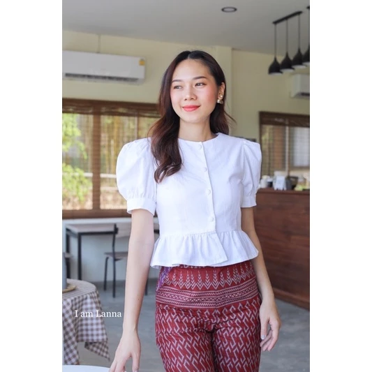 เสื้อพิกุล แขนตุ๊กตา