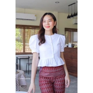 เสื้อพิกุล แขนตุ๊กตา