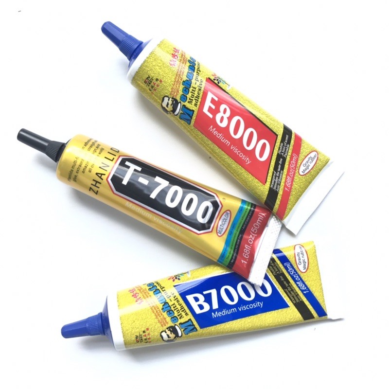 B7000 T7000 E8000 กาว LCD Touchscreen Backdoor ฝาหลังอเนกประสงค์กล้องกาวแก้ว