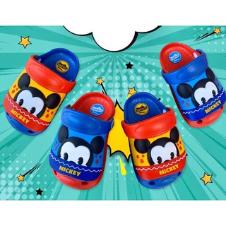 รองเท้าเด็กรัดส้น Mickey Chip ลายลิขสิทธิ์แท้ (พร้อมส่ง)