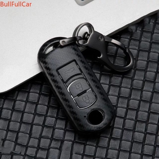 Mazda 2 CX 3 CX 5 CX 8 6  MAZDA 3 พร้อมส่ง ปลอกกุญแจ เคฟล่า key COD เคสเคฟล่ากุญแจรีโมทรถยนต์ Mazda Skyactiv 2 / 3 (4ประตู) MAZDA6 CX3