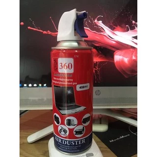 Giga 360 Air Duster for PC and Laptop สเปรย์ลมกำจัดฝุ่น สามารถพ่นใส่แผงวงจร หรือ อุปกรณือิเลคโทรนิคส์(ขณะปิดเครื่อง)
