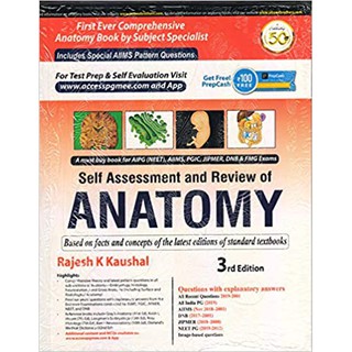 Self Assessment and Review of Anatomy, 3ed - ISBN 9789352709281