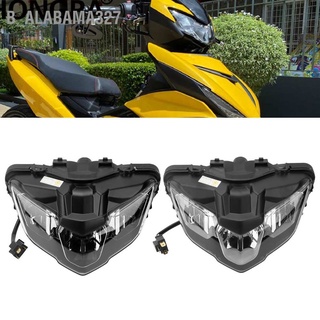 Alabama327 ไฟหน้ารถจักรยานยนต์ Led สีขาว สําหรับ Yamaha Y15Zr พร้อมปลั๊ก H4