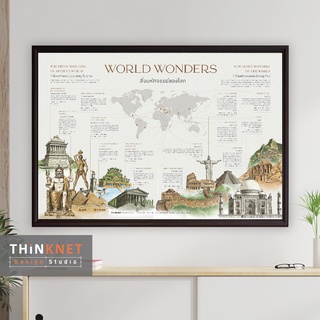 กรอบสิ่งมหัศจรรย์ของโลก World Wonders