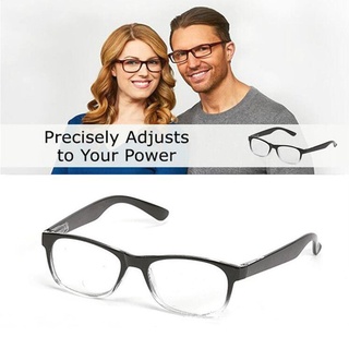 One Power Readers Auto Adjusting Bifocal Reading Glasses +50 to +250 Dual Focus