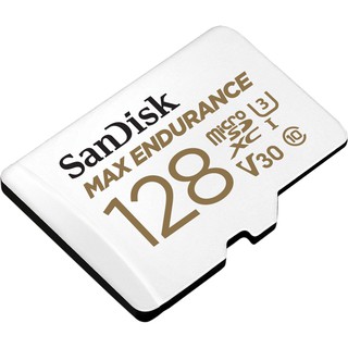 SANDISK MAX ENDURANCE MicroSDXC 128GB,100/40MB/s,C10,U3,V30 ME6-000895 เมมโมรี่การ์ด