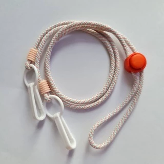 สินค้าใหม่! สายคล้องแมส แบบเชือกลายสีหวาน