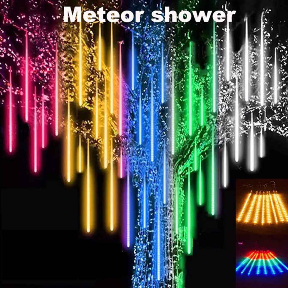 Meteor light bulb ไฟดาวตกStar ไฟตกแต่งยาว80 ซม ไฟแท่งดาวตก ไฟงานวัด ไฟตกแต่งสถานที่ ไฟแท่งดาวตก LXG
