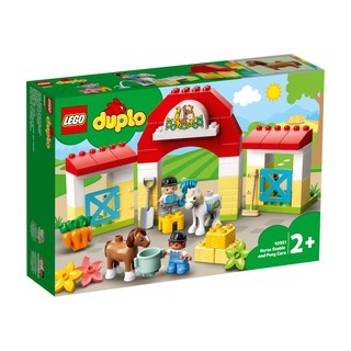 LEGO® DUPLO® Town 10951 Horse Stable and Pony Care (65 pieces) [Kids Learning Toys Building Blocks Pony Stable Toy]