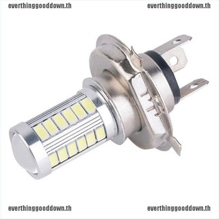 【EVERTHING】หลอดไฟหน้ารถยนต์ Led H4 33SMD สีขาว