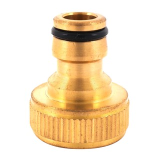 Hose connector BRASS TAP FITTING SPRING NB-BT-34 3/4” Watering equipment Garden decoration accessories ข้อต่อสายยาง ข้อต