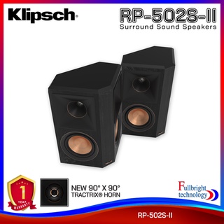 Klipsch RP-502S-II Surround Speaker ลําโพงเซอร์ราวด์ ระบบเสียง Dolby Atmos ขนาด 2 x 5.25 นิ้ว 400 วัตต์ รับประกันศูนย์ไทย 1 ปี