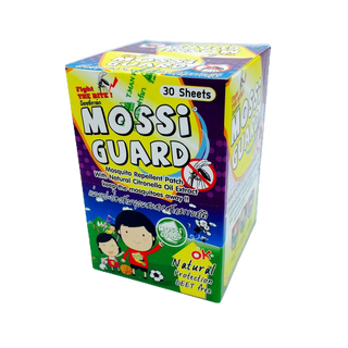 Mossi Guard แผ่นแปะป้องกันยุงผสมสารสกัดจากธรรมชาติ (1 ซอง/2ชิ้น) สินค้าพร้อมส่ง!!