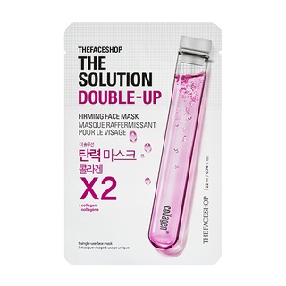 THE FACE SHOP THE SOLUTION DOUBLE-UP FIRMING FACE MASK