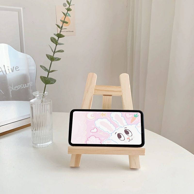 ขาตั้งไม้พับได้ ขาตั้งipad ขาตั้งtablet ขาตั้งจาน ภาพสีน้ำมัน [DE01]