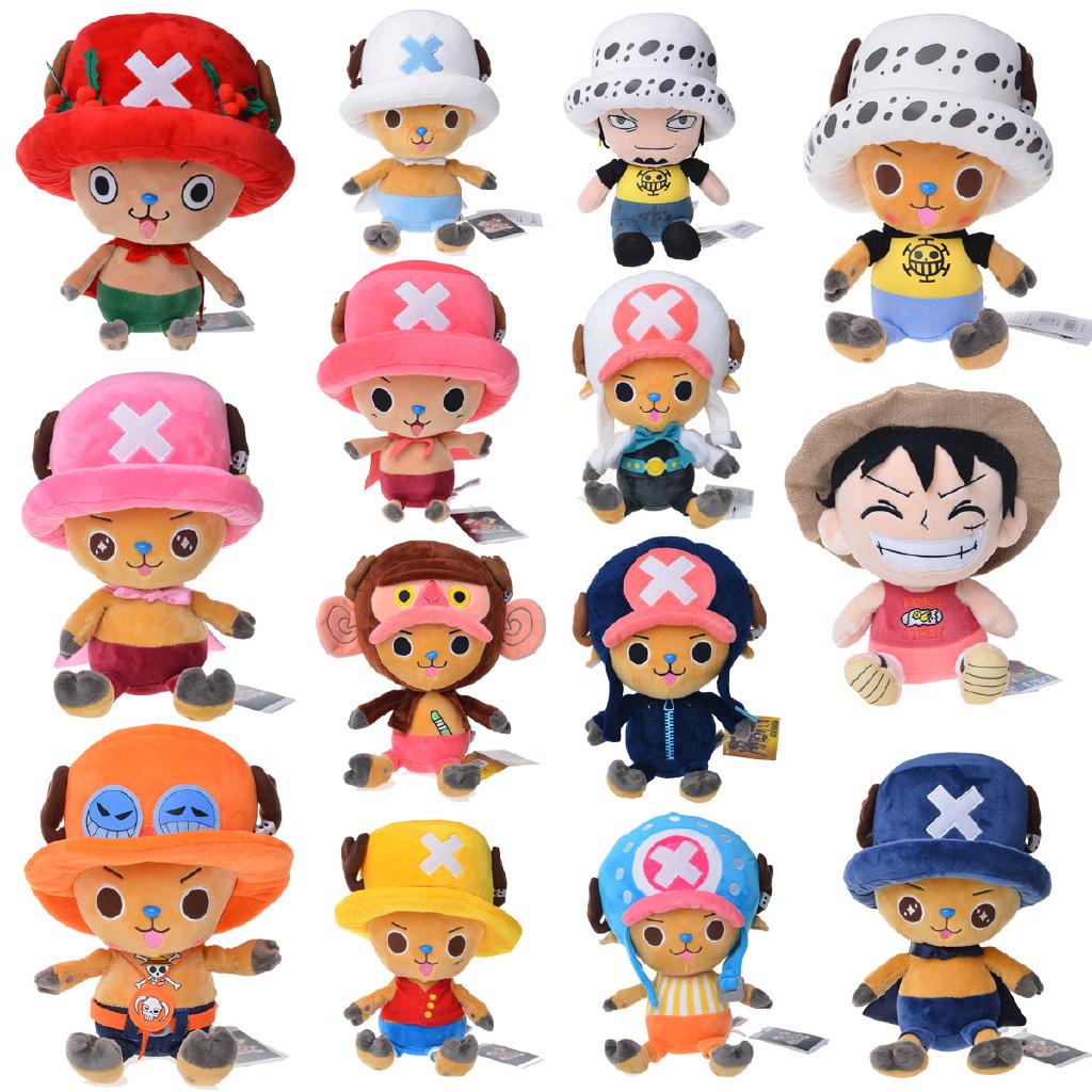 ของแท้ ONEPIECE Luffy / Chopper ตุ๊กตา วันพีช From korea