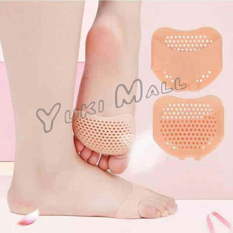 Yuki แผ่นซิลิโคนรองช้ำพื้นรองเท้า พื้นรองเท้าลดแรงกระแทก  ป้องกันอาการปวดเท้า insole