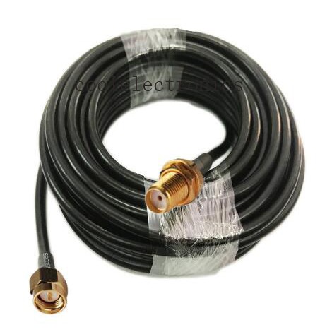 SMA Male to SMA Female Jack Connector RG58 50-3 RF Coax Coaxial Cable 50ohm 50cm 1m 2m 3m 5m 10m 15m