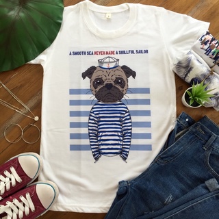 เสื้อยืดลายน้องหมาสุดคิวท์/ T shirt brand