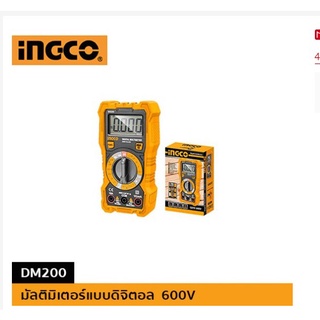 INGCO มัลติมิเตอร์แบบดิจิตอล 600V