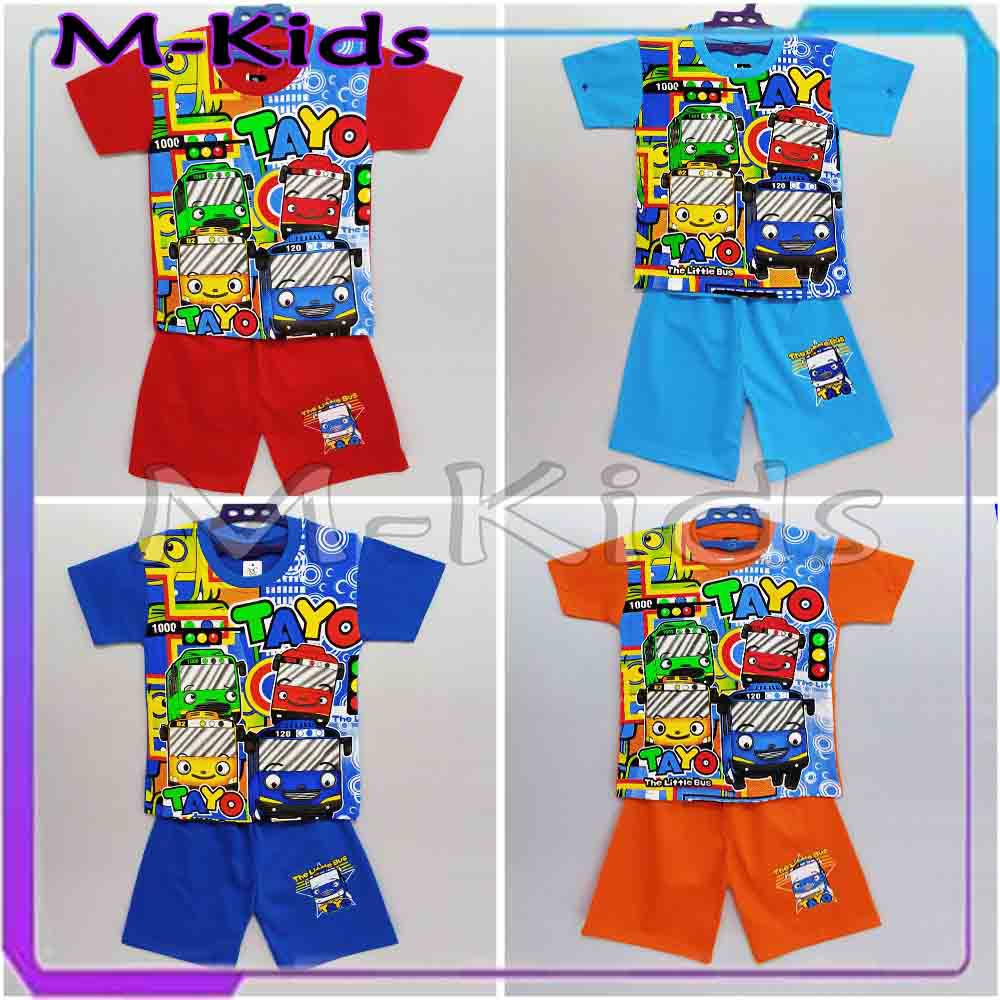 MKids88 - ชุดเสื้อยืดเด็กมี T4YO / CAR Image