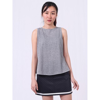 เสื้อสไตล์สปอร์ตแบบเปิดหลัง รุ่น Elisa Open Back Sleeveless Top รหัสสินค้า D-SPT-002