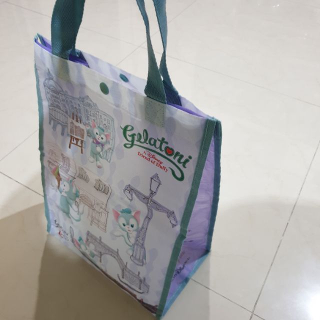 ถุงกระสอบ Gelatoni Duffy and friends แท้ 💯 [มือสอง 2hand]  Disneysea