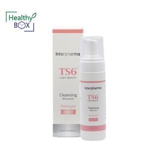 TS6 Cleansing mousse 180 ml.Ph4.5 ทำความสะอาดจุดซ่อนเร้น