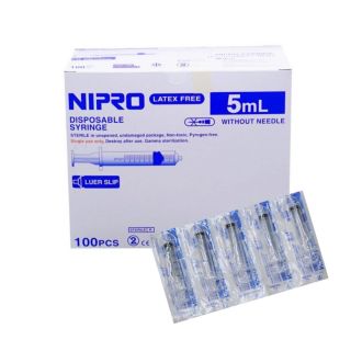 ไซริงค์​ กระบอกฉีดยา​ Nipro สำหรับป้อนอาหาร​ ป้อนยา​ ขนาด​ 1​, 3​, 5​, 10,​ 20,​ 50​ ml