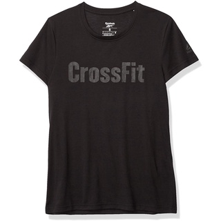 ผ้าฝ้ายแท้เสื้อยืดถักฤดูร้อน Reebok Mens Crossfit Read Tee Reebok Popular T-shirtsS-4XL